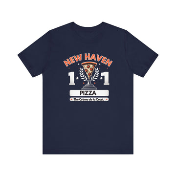 Unisex New Haven PIZZA: Creme de la Crust T-shirt