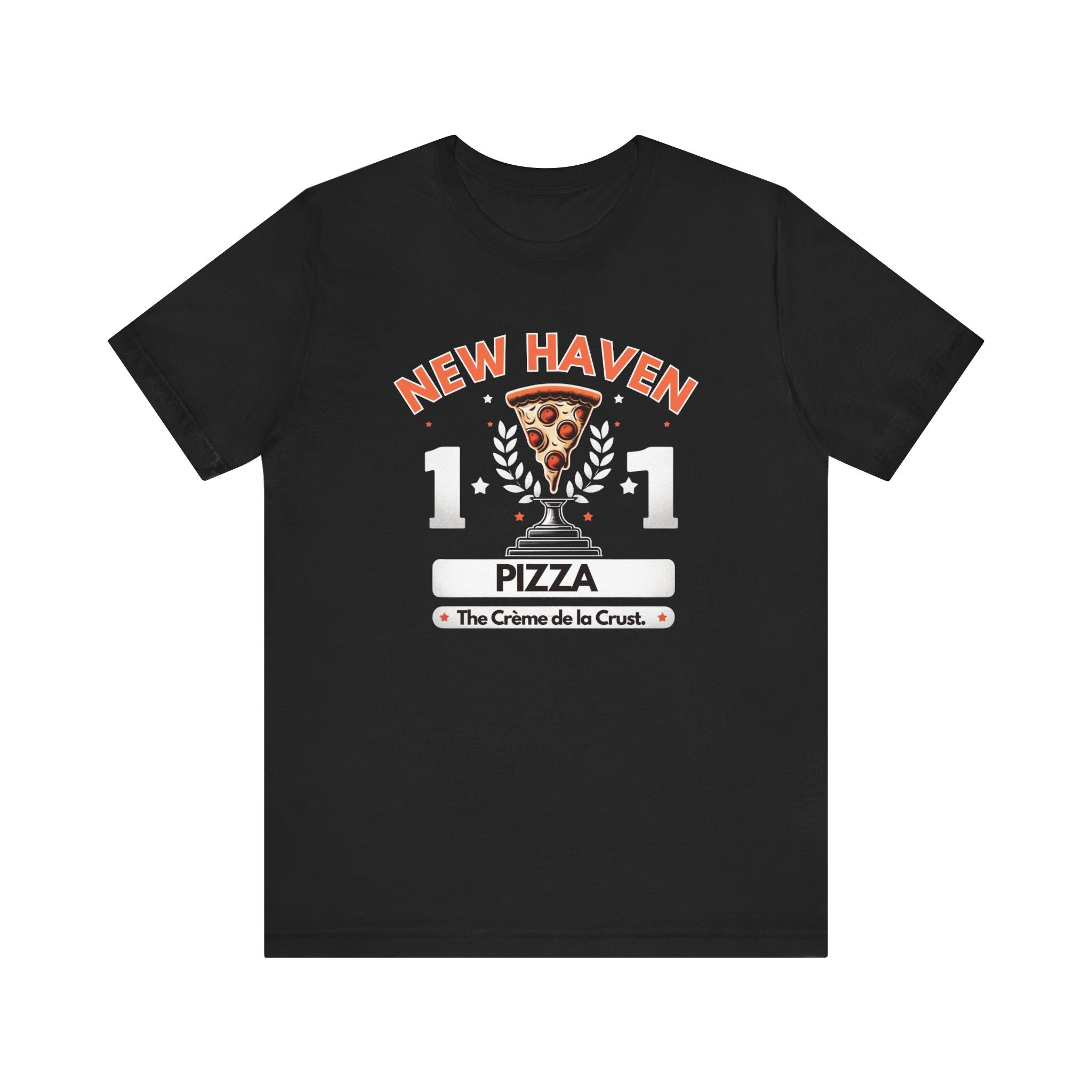 Unisex New Haven PIZZA: Creme de la Crust T-shirt