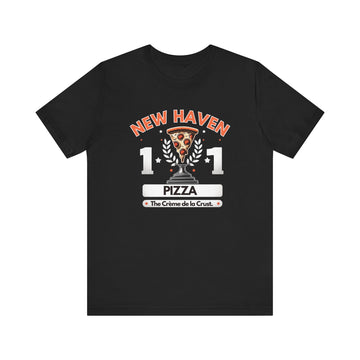 Unisex New Haven PIZZA: Creme de la Crust T-shirt