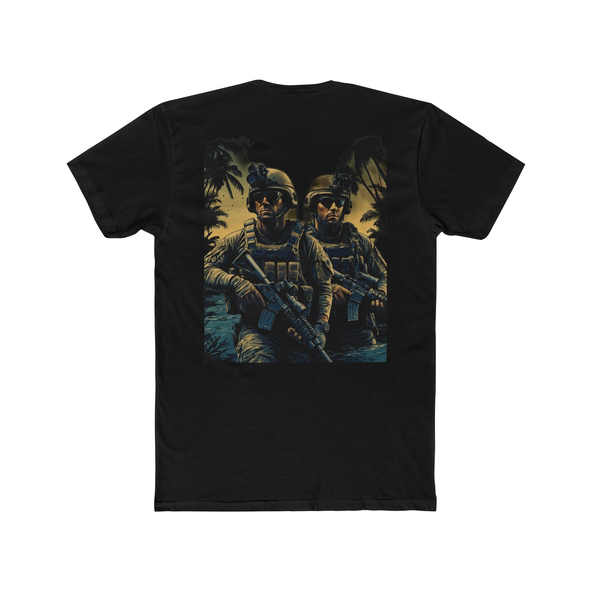 Tactical Edge: RANGER Premium Fitted Military-Inspired Crew Tee