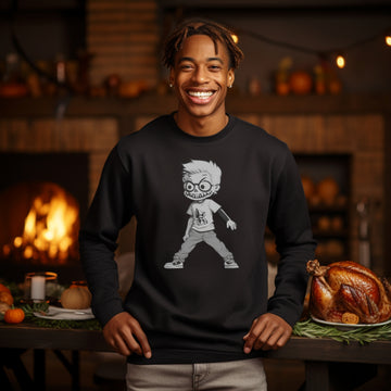 Fang Boy Halloween Sweatshirt, Spooky Fall Shirt, Unisex Fall Sweatshirt, Halloween Sweatshirt, Cute Fall Sweatshirts