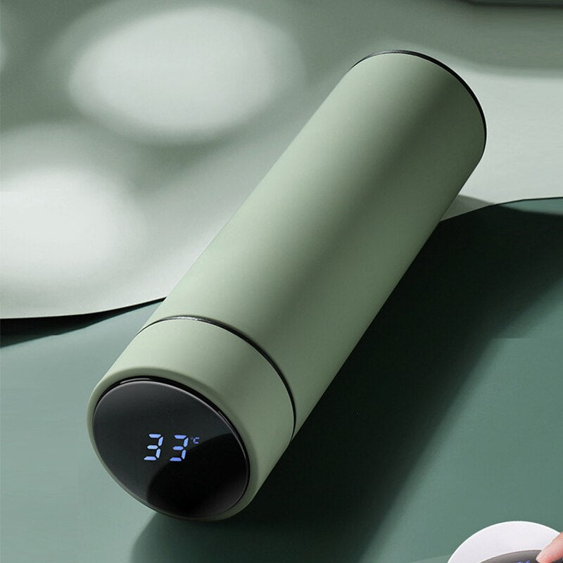 Smart Water Bottle with LCD Temperature Display