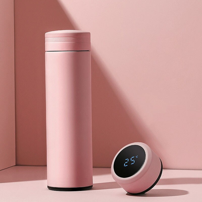 Smart Water Bottle with LCD Temperature Display